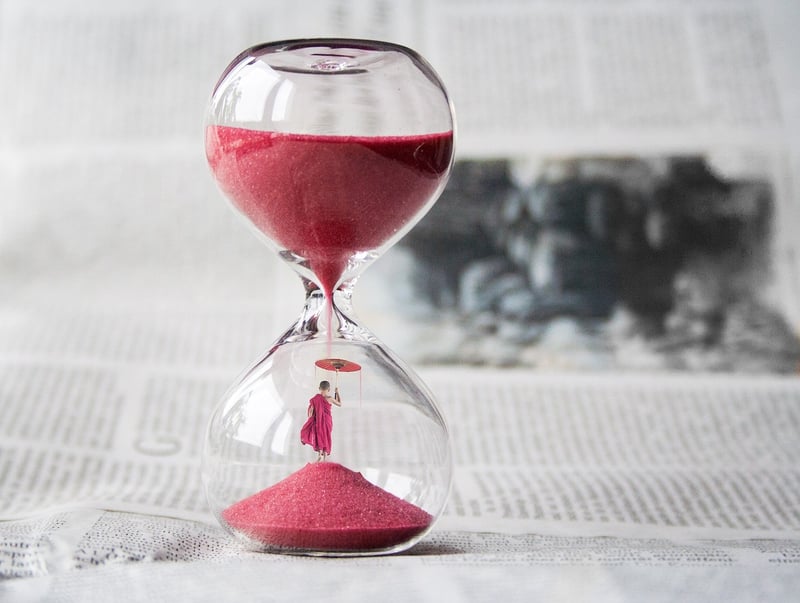 Sand Glass Sand Glass Time Hourglass
